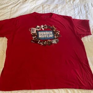 the office dunder mifflin paper co Christmas t shirt